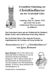 Christkindlmesse 2010