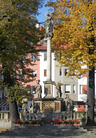 Mariens&auml;ule in Glatz
