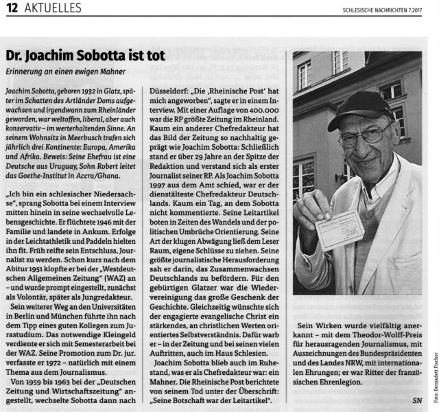 Trauerfeier f&uuml;r Peter Gro&szlig;pietsch