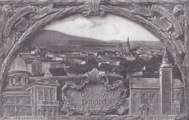 Abb. 2: Gesellen-Verein Landeck 1912