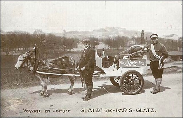 Voyage en voiture: GLATZ (Sil&eacute;sie) &ndash; PARIS &ndash; GLATZ