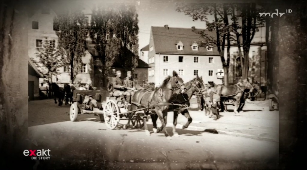 Soldaten der Sowjetarmee im Mai 1945 in Glatz