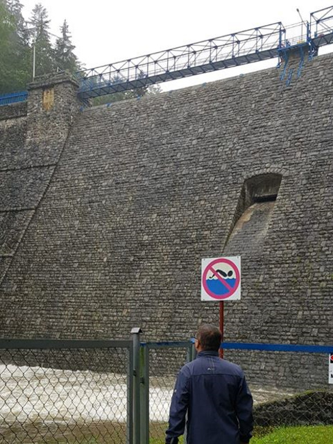 Hochwasser in Glatz im Juni 2020