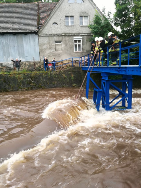 Hochwasser in Glatz im Juni 2020