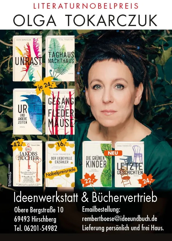 Ideenwerkstatt und B&uuml;chervertrieb: Literaturnobelpreis Olga Tokarczuk