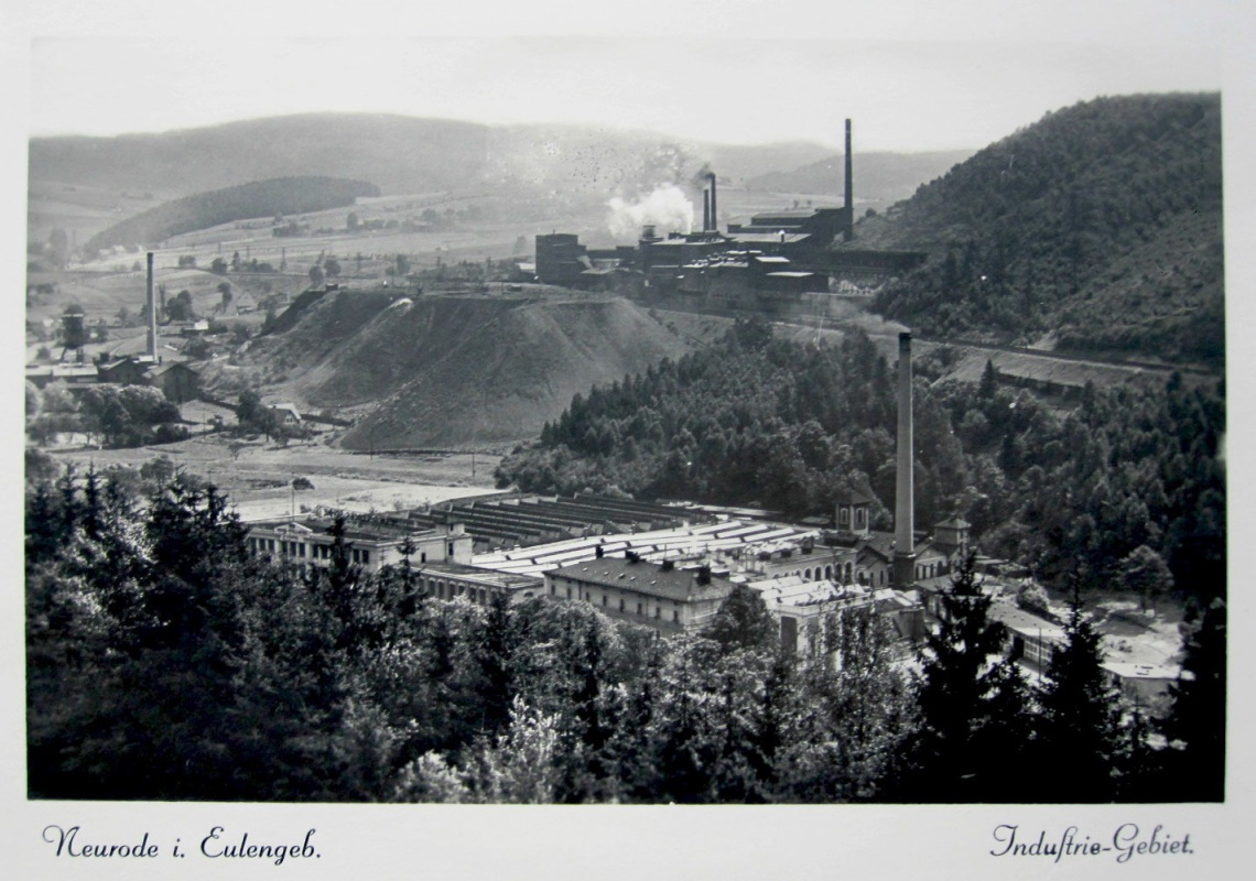 Neurode, Industriegebiet bei Kohlendorf und Kunzendorf