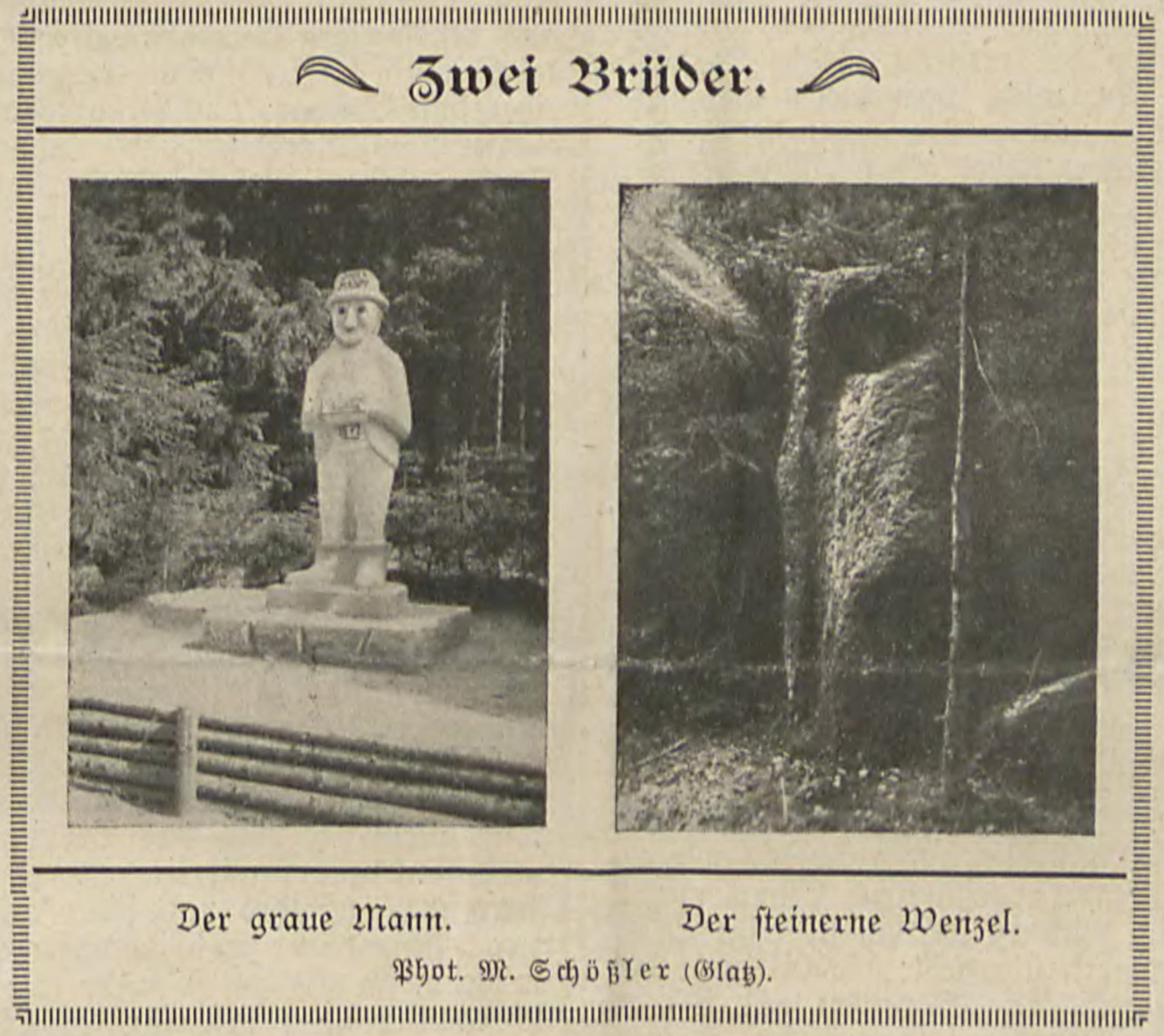 Zwei Brüder. Der graue Mann. Der steinerne Wenzel.