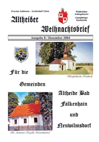 Weihnachtsbrief Bad Altheide 2004