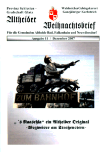 Weihnachtsbrief Bad Altheide 2007