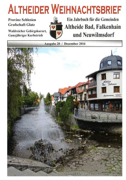 20. Weihnachtsbrief Bad Altheide 2016