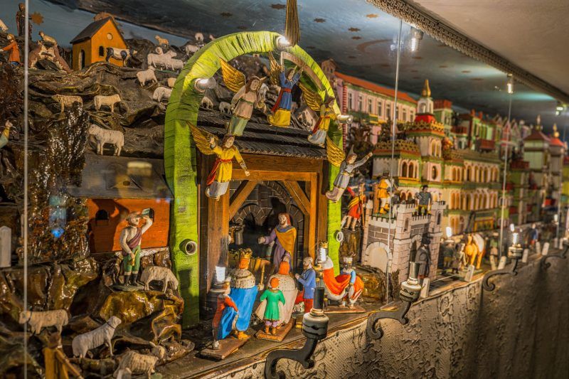 Die bewegliche Weihnachtskrippe in Tscherbeney