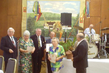 Ehrung langj&auml;hriger Mitglieder