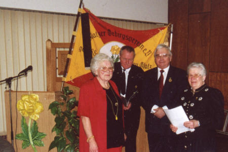 Ehrung langj&auml;hriger Mitglieder