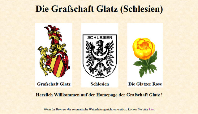Homepage im Mai 2000