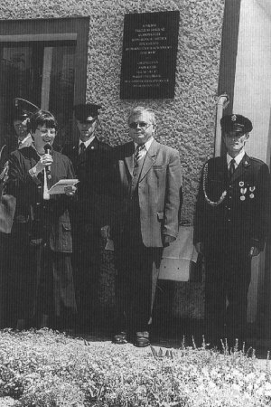 Einweihung der Gedenktafel