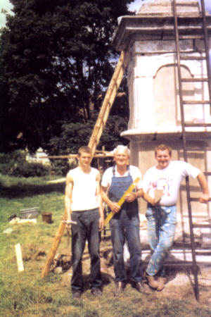 Restaurierung des Antonius-Bildstockes