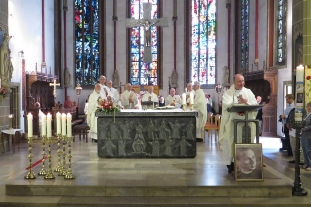 69. Glatzer Wallfahrt in Telgte 2015: Begr&uuml;&szlig;ung zum Festgottesdienst