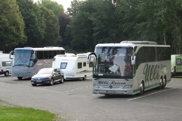 71. Glatzer Wallfahrt in Telgte 2017: Busparkplatz