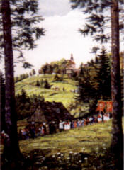 Prozession auf Maria Schnee