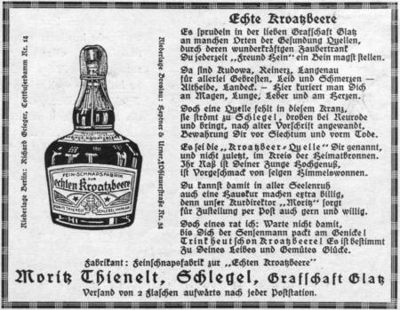 Feinschnapsfabrik Thienelt, Schlegel