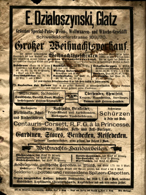 Glatzer Anzeiger vom 25.11.1896, Seite 3