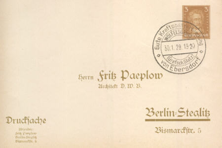 Kraftpostverbindung von Ebersdorf