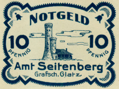 Notgeld 25 Pf. Amt Seitenberg
