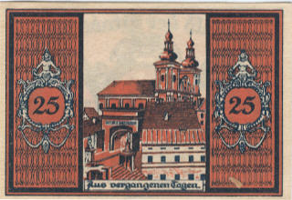 Notgeld 25 Pf. Glatz 2