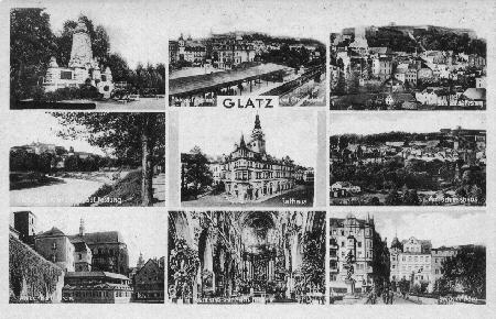 Ansichtskarte von Glatz