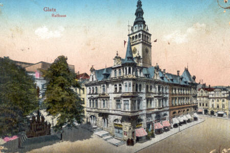 Rathaus-Ansicht von 1918