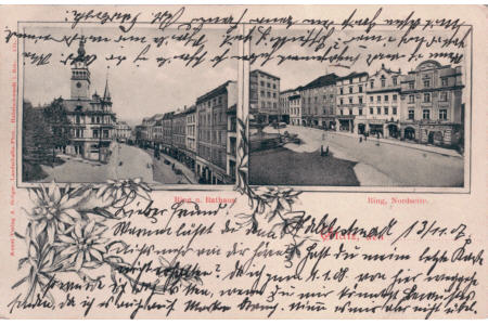Ring mit Rathaus und Nordseite