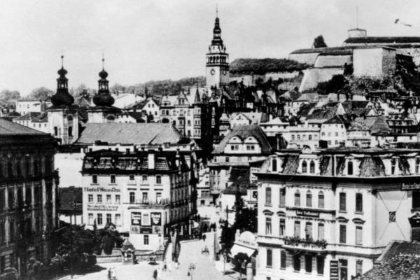 Blick vom Stadtbahnhof
