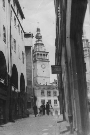 B&ouml;hmische Stra&szlig;e und Rathaus