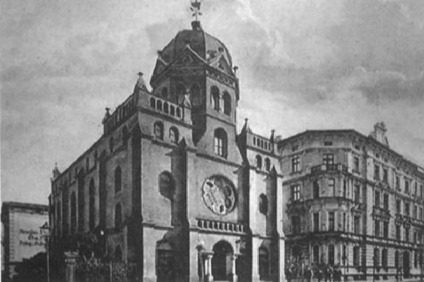 Synagoge in der Gr&uuml;nen Stra&szlig;e