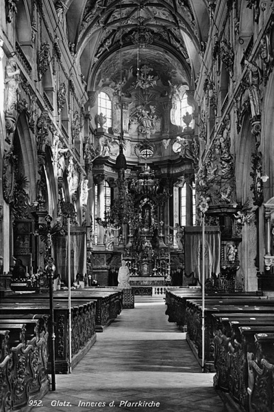 Glatz, Inneres der Pfarrkirche