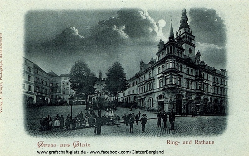Glatz, Ring und Rathaus