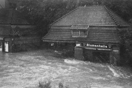 Hochwasser am Sellgittplatz
