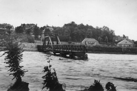 Hochwasser am Holzplan
