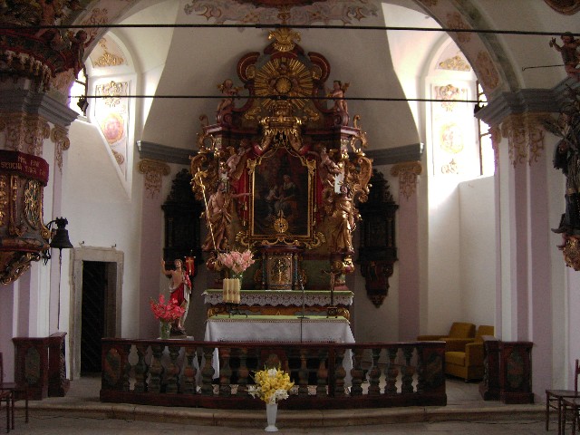 Inneres der St.-Anna-Kapelle