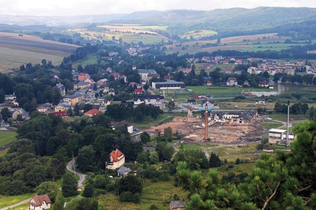 Blick von der Burg Waldstein über Rückers