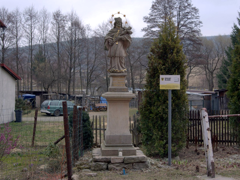 Statue des Heiligen Nepomuk in Wilhelmsthal