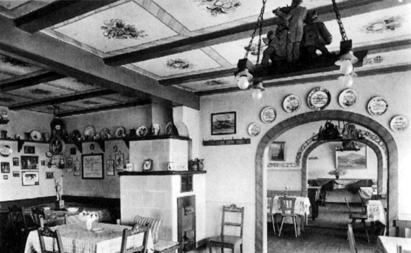 Puhu-Baude Innenansicht