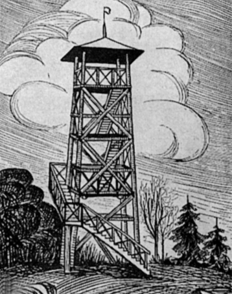 &bdquo;Gie&szlig;erturm&ldquo; auf dem K&ouml;nigshainer Spitzberg