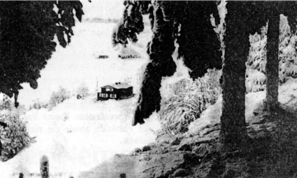 Skih&uuml;tte &bdquo;Langenbielau&ldquo; in Hausdorf-Oberberg