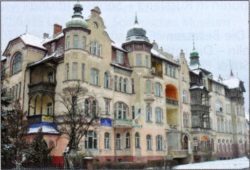 H&auml;user in der Zimmerstra&szlig;e in Glatz