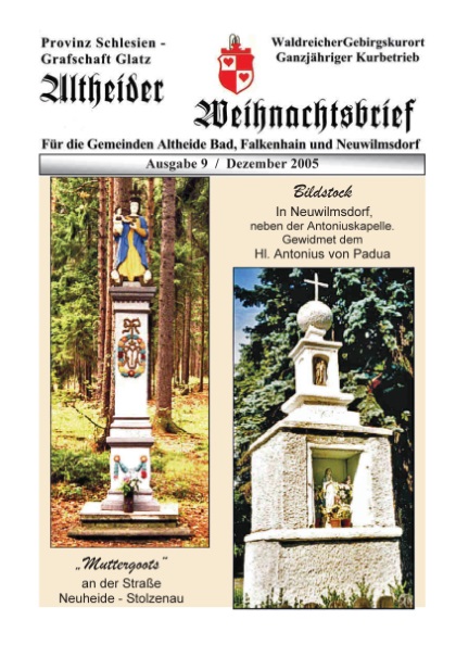 Weihnachtsbrief Bad Altheide 2005