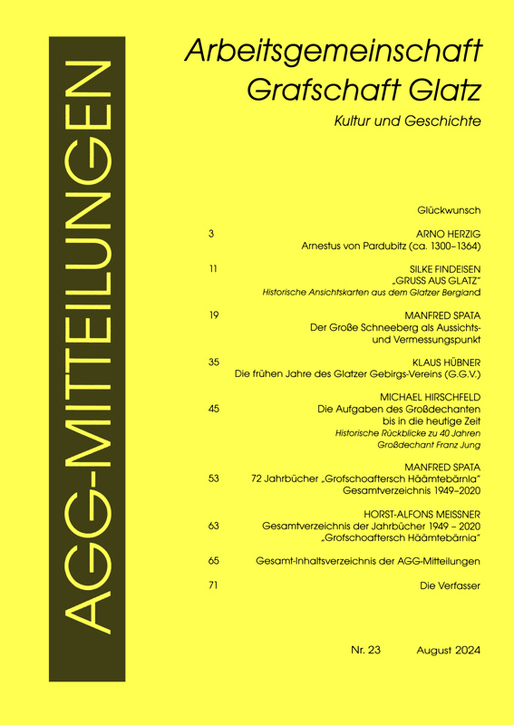 AGG-Mitteilungen Nr. 23 (2024)