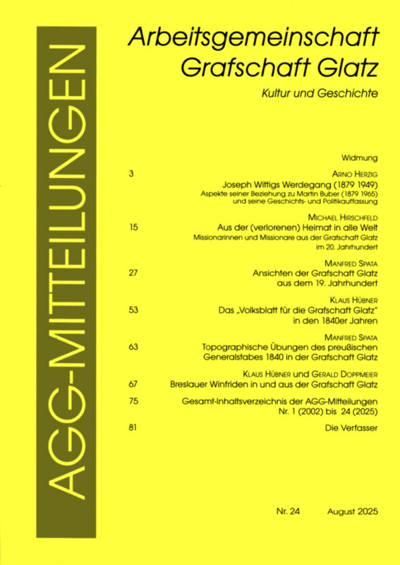 AGG-Mitteilungen Nr. 24 (2025)