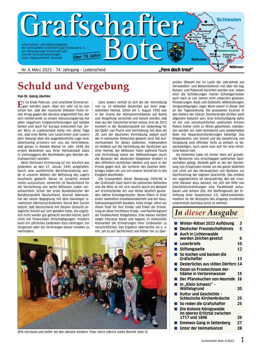 „Grafschafter Bote“ 04/2023