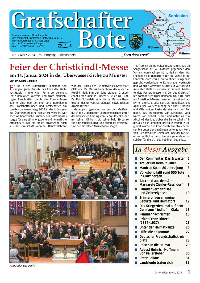 &bdquo;Grafschafter Bote&ldquo; 03/2024
